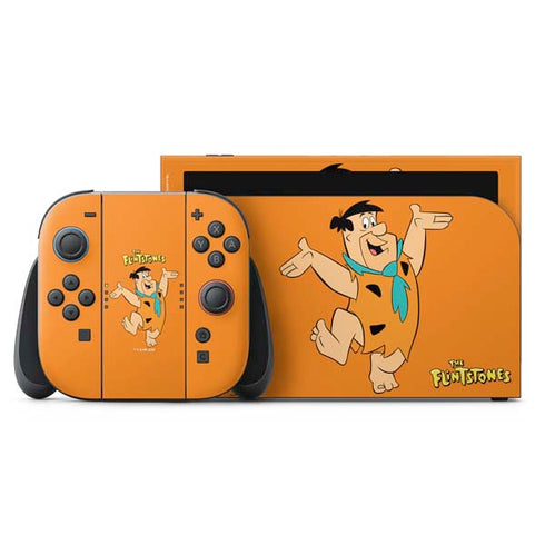 The Flinstones Fred Flintstone Nintendo Switch 2 (2025) with Joy-Con Skin
